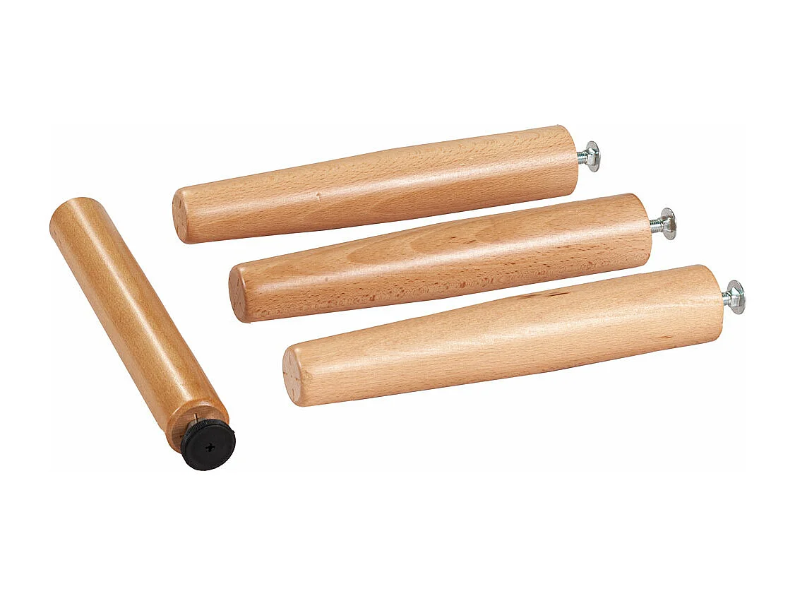 Rete ortopedica reclinabile in legno 80x190, per letto singolo, con alzata manuale testa e piedi - Comprarredo