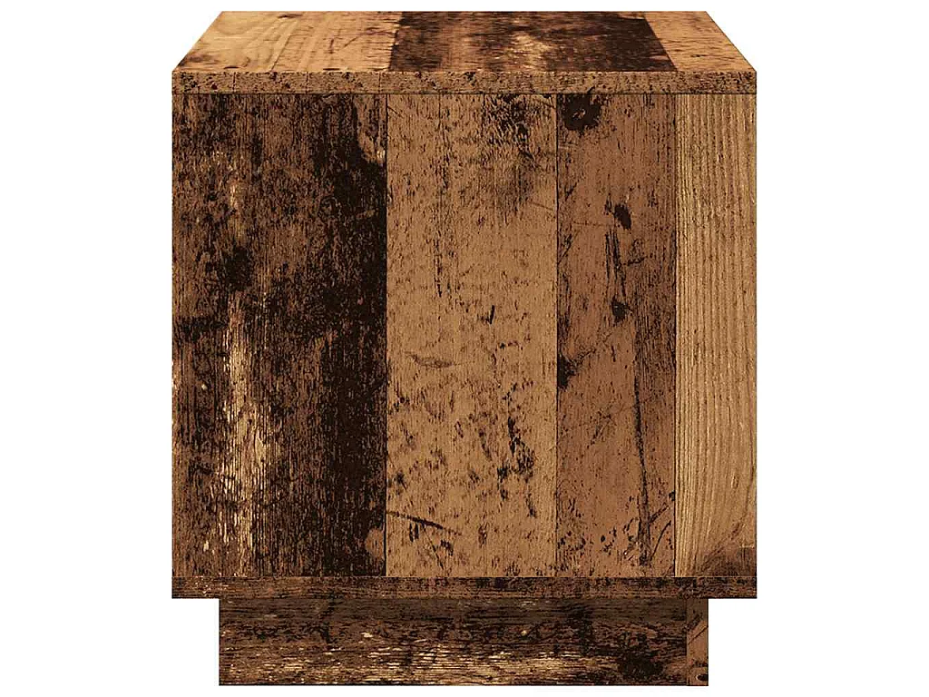Tavolino da Salotto Legno Antico 40x40x43 cm Legno Multistrato