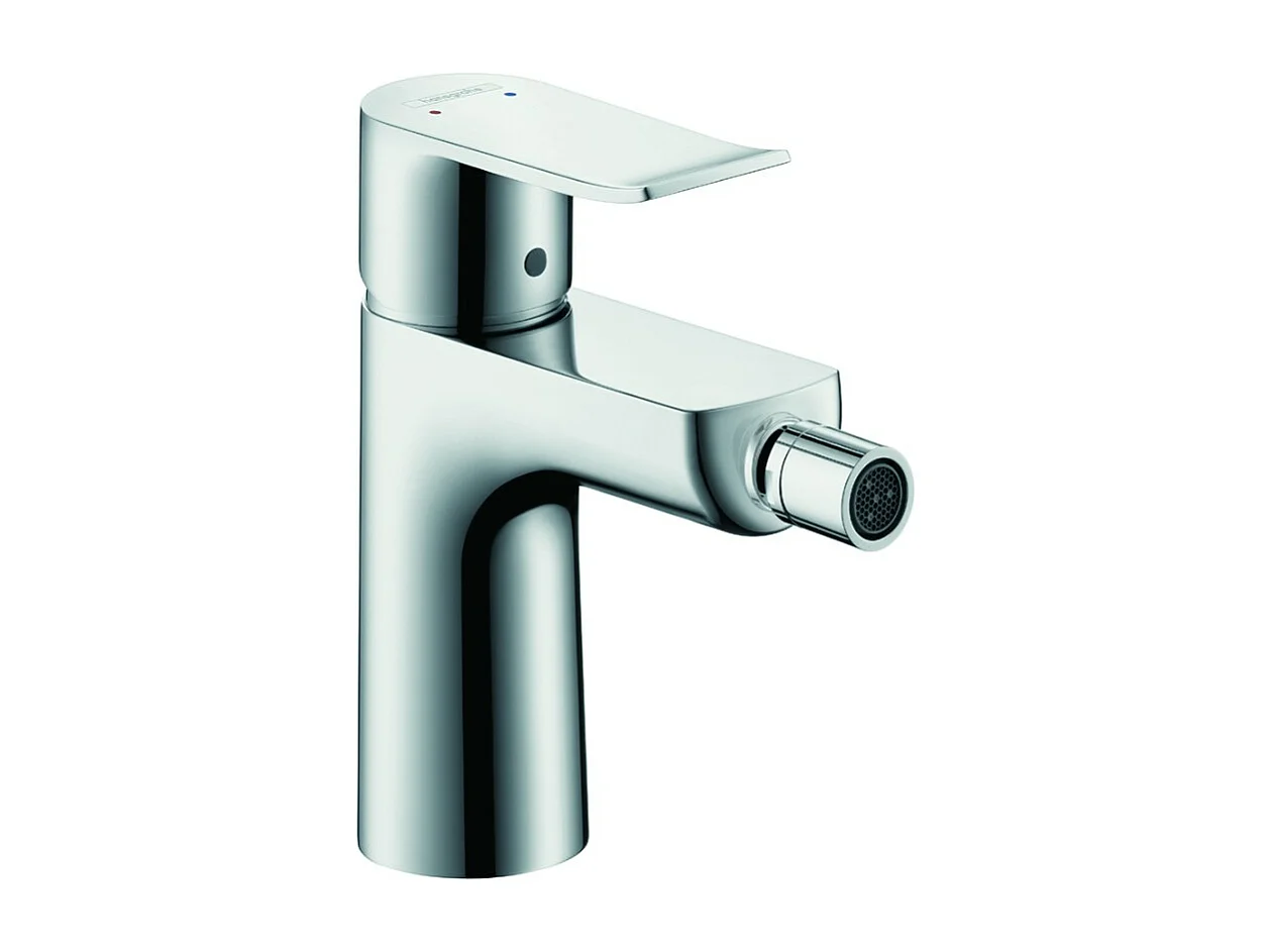 HANSGROHE Mezclador de bidé, con tirador y desagüe cromado