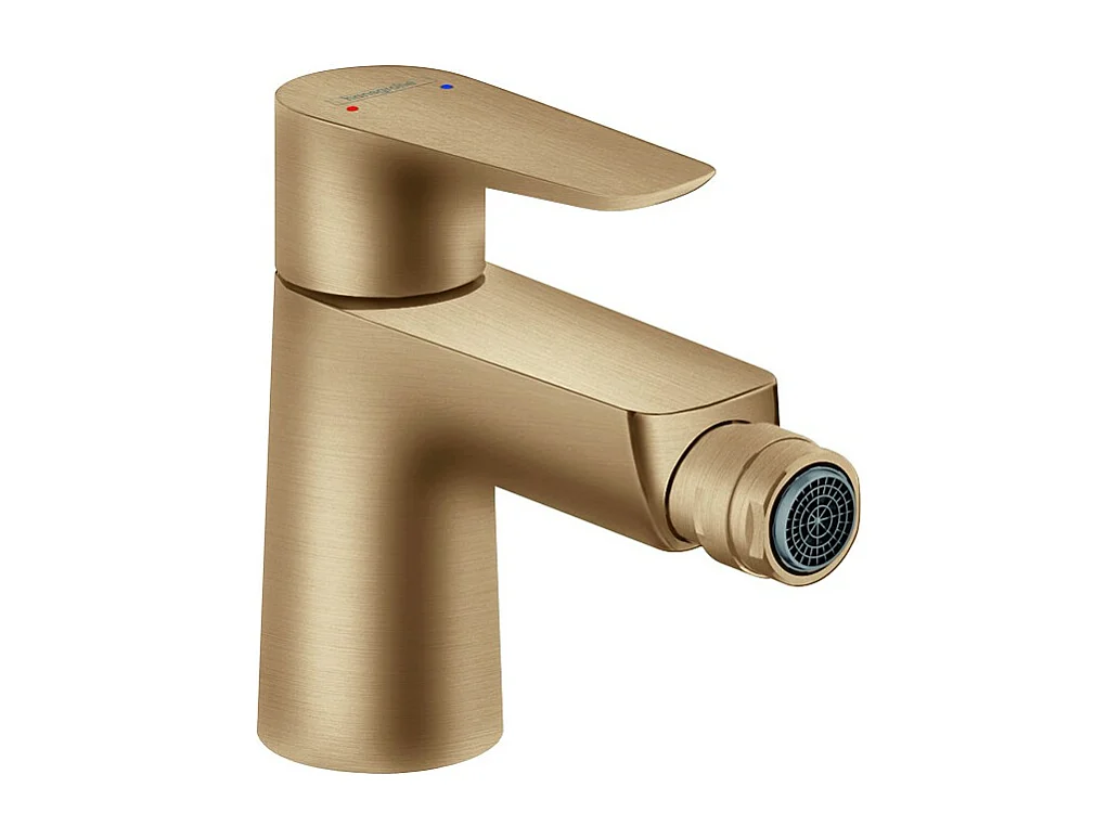 HANSGROHE Mitigeur bidet, avec tirette et vidage bronze brossé