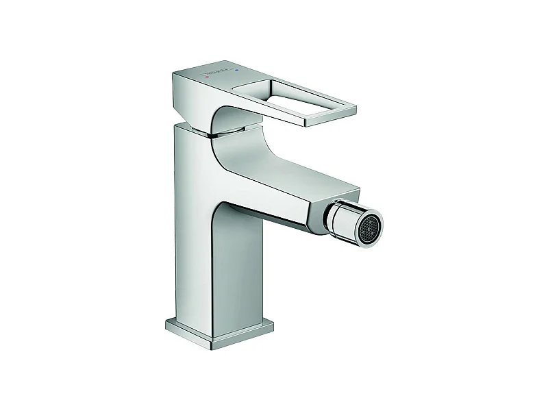 HANSGROHE Mitigeur de bidet poignée étrier, bonde Push-Open chromé