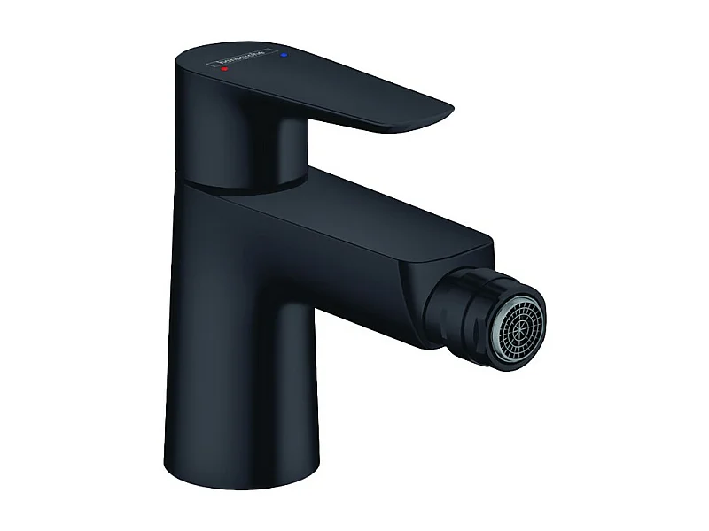 HANSGROHE Mitigeur bidet, avec tirette et vidage noir mat