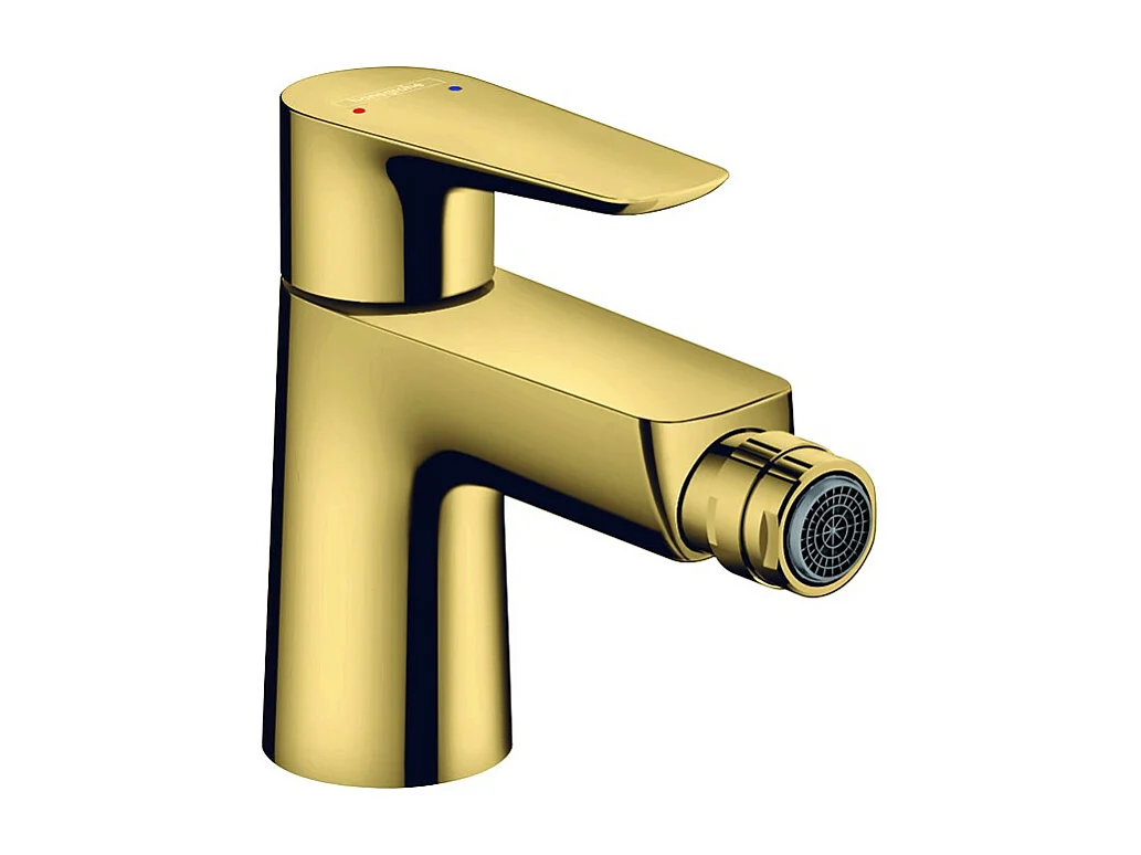 HANSGROHE Mitigeur bidet, avec tirette et vidage aspect doré poli