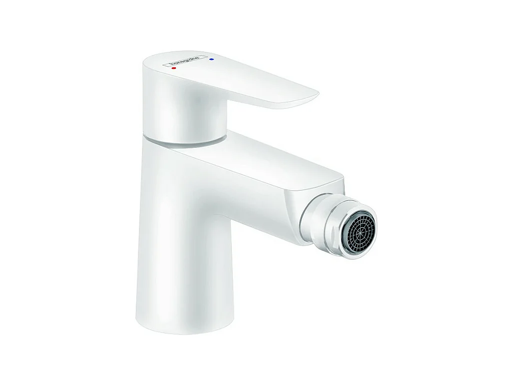 HANSGROHE Mitigeur bidet, avec tirette et vidage blanc mat