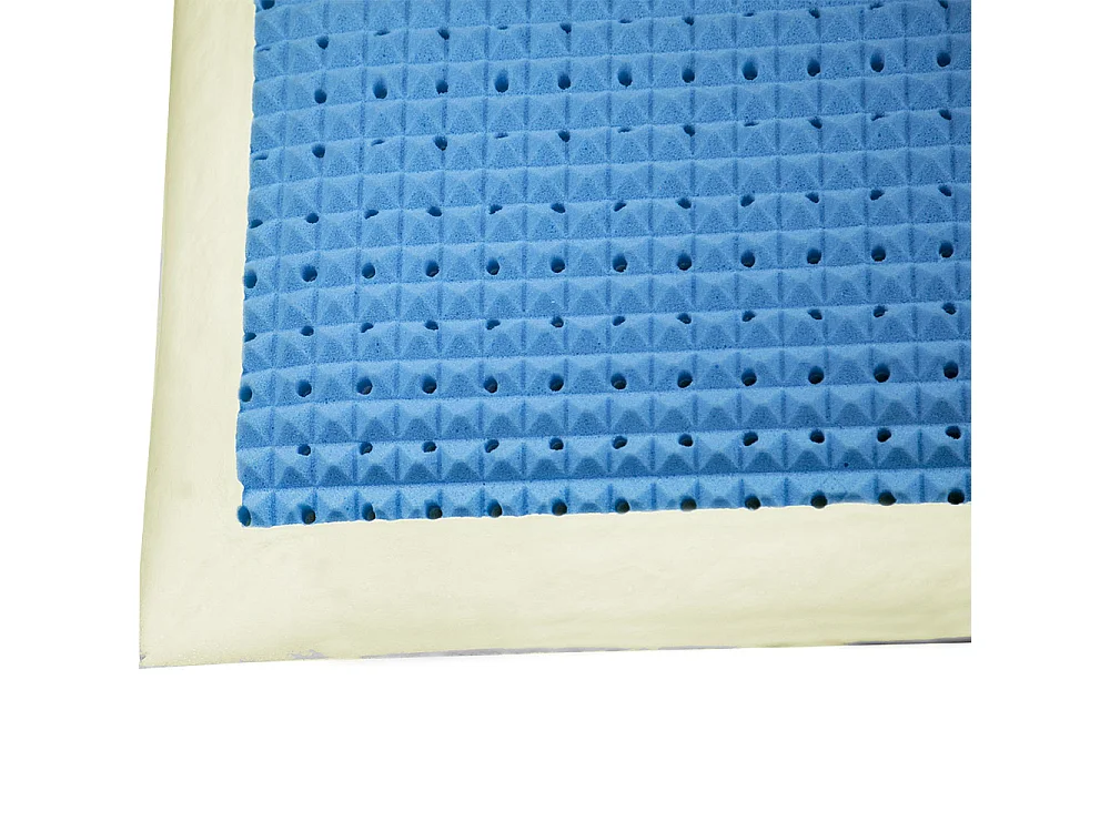 cuscino fiocco memory foam microforato traspirante con inserto gel lato fresco estivo - Comprarredo