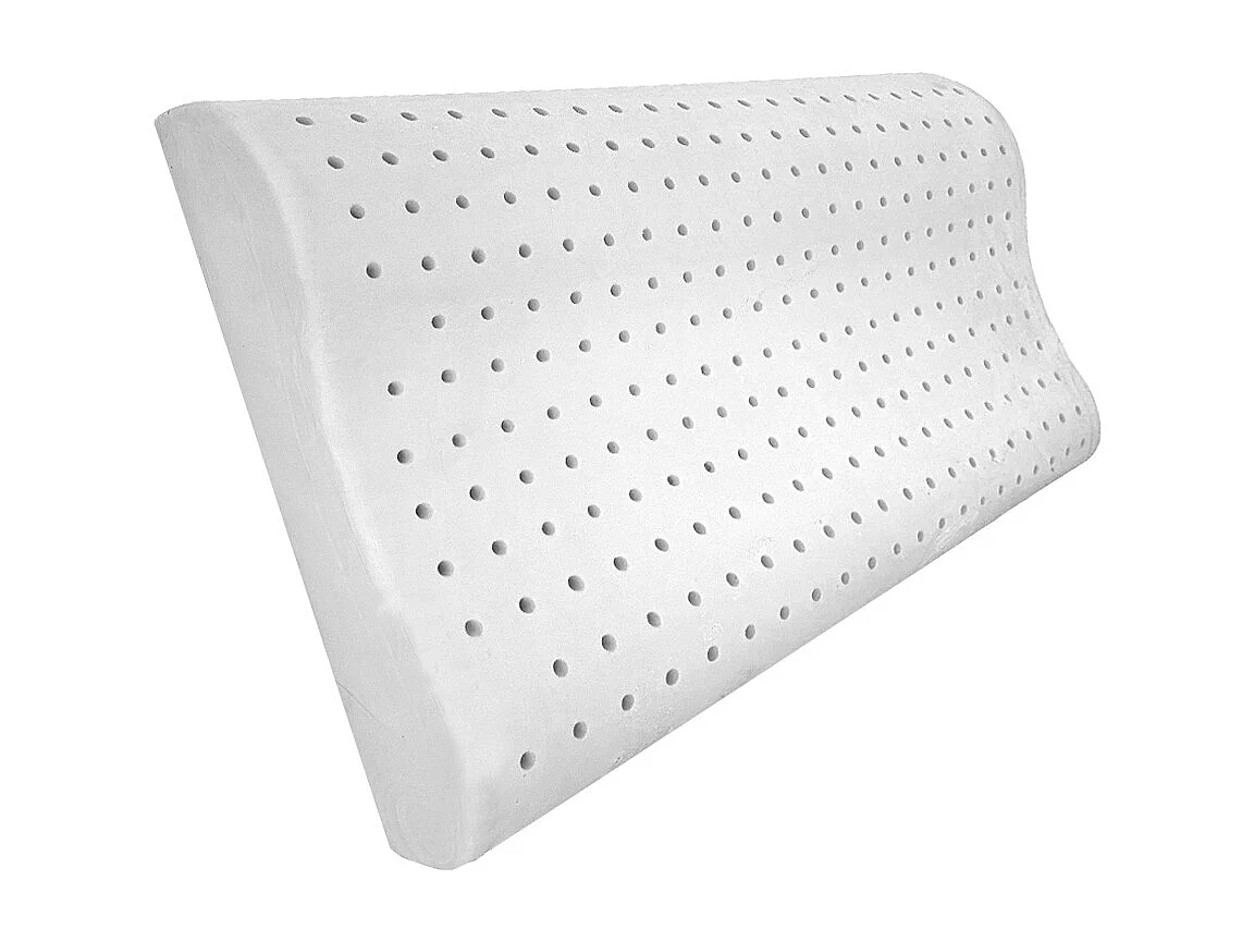 Coppia cuscini ortocervicali memory traspirante microforato, maglina jersey - Comprarredo