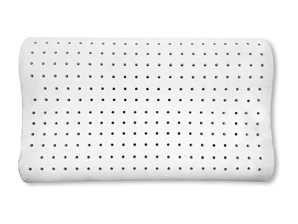 Coppia cuscini ortocervicali memory traspirante microforato, maglina jersey - Comprarredo