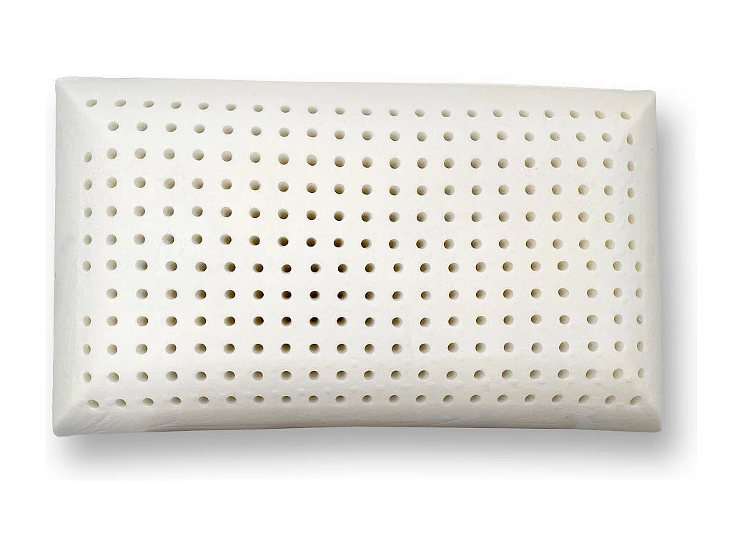 cuscino fiocco memory traspirante microforato, bianco con maglina - Comprarredo