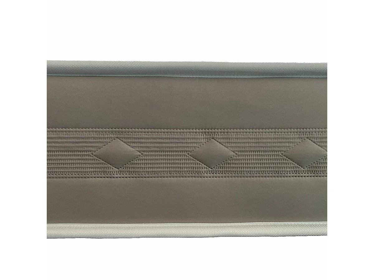 Kit materasso memory e rete ortopedica Finlandia singolo 80x190, rete metallica flessibile, cuscino fiocco memory incluso - Comprarredo