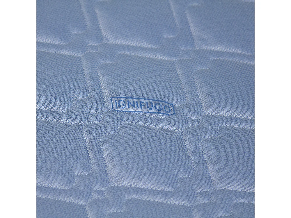 Materasso Ignifugo Bonnel piazza e mezza 120x190 cm, altezza 19 cm, classe 1IM, autoestinguente, per B&B e hotel – Comprarredo