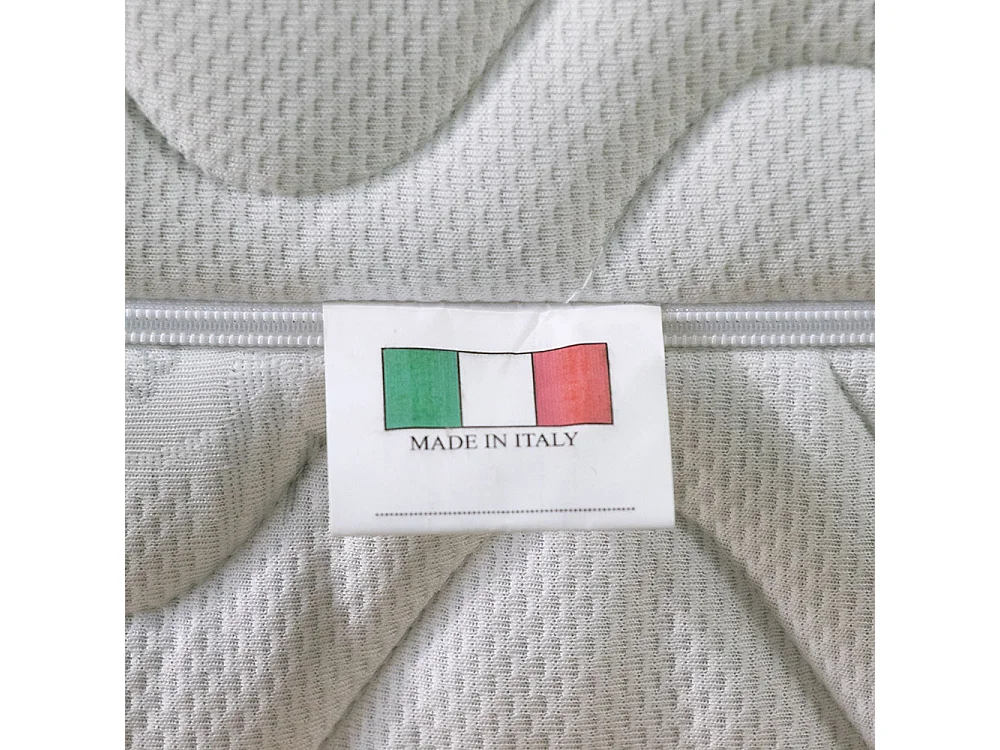 Materasso memory Portogallo piazza e mezza 120x190 cm H24, sfoderabile con fibra d’argento, lato estate/inverno – Comprarredo