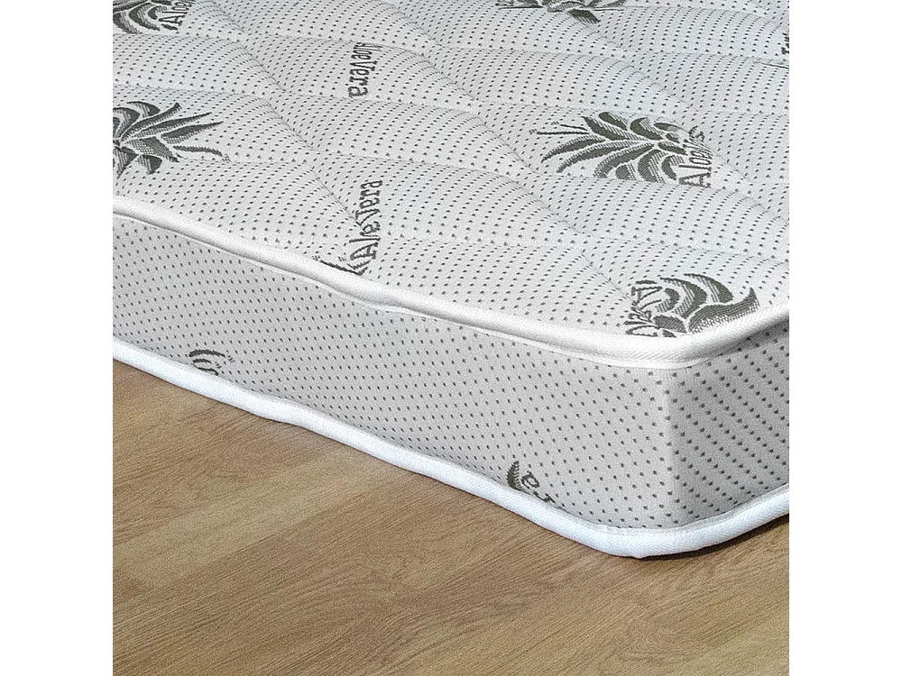 Materassino culla 60x125 cm con fodera all’aloe vera antiacaro e anallergico – Comprarredo