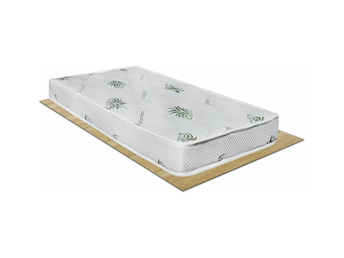 Materassino culla 60x125 cm con fodera all’aloe vera antiacaro e anallergico – Comprarredo