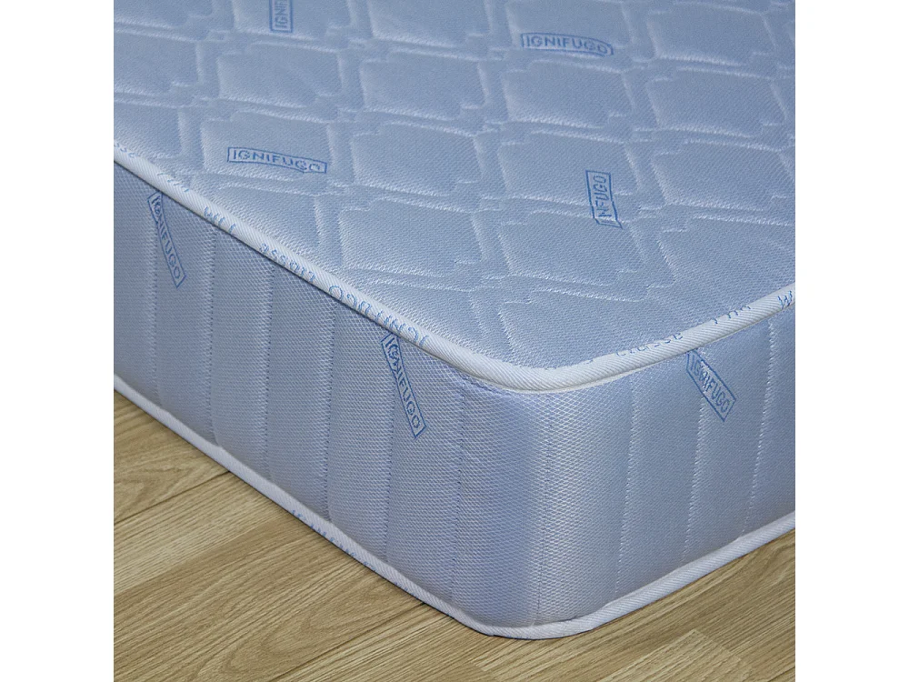 Materasso Ignifugo Bonnel matrimoniale 160x190 cm, altezza 19 cm, classe 1IM, autoestinguente, per B&B e hotel – Comprarredo