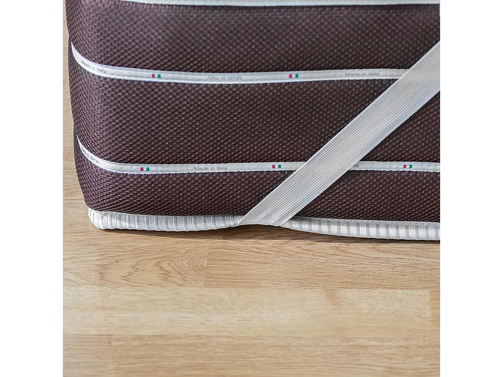 Topper Memory Fresh singolo 80x190 cm, effetto massaggiante, traspirante, alto 5 cm, fodera Silver – Comprarredo