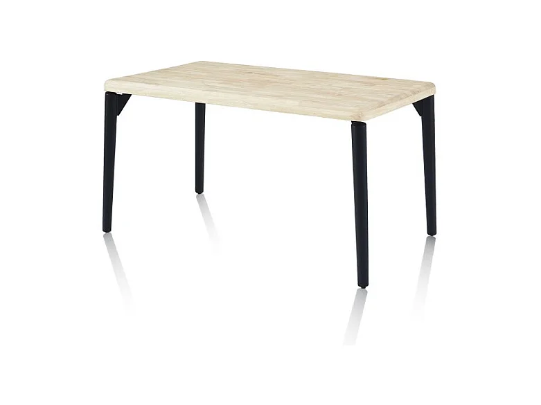 Mesa de comedor Padma 160 Negro - Roble
