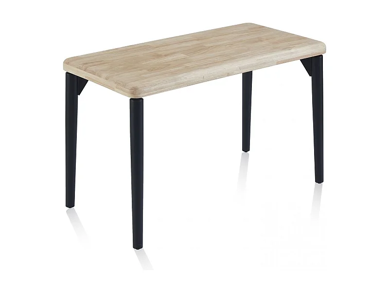 Mesa de estudio Padma Negro - Roble