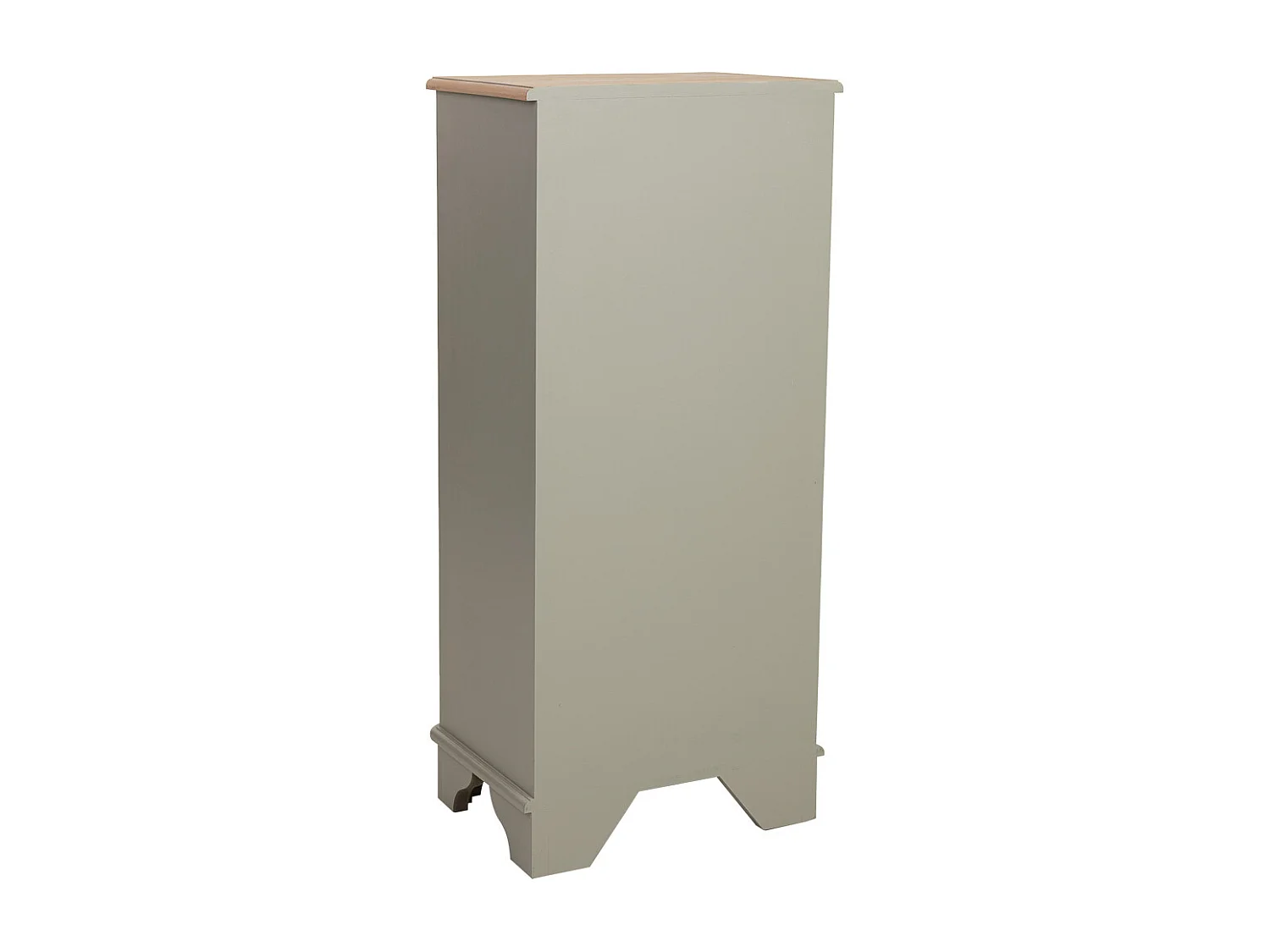 Sinfonier de madera verde 50x35x110cm