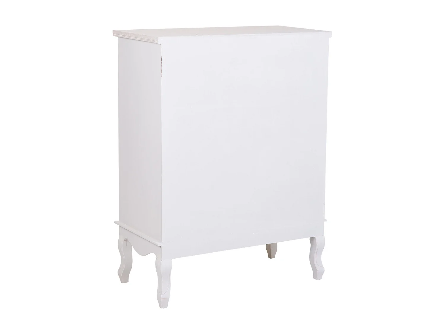 Commode en bois blanc 80x40x105