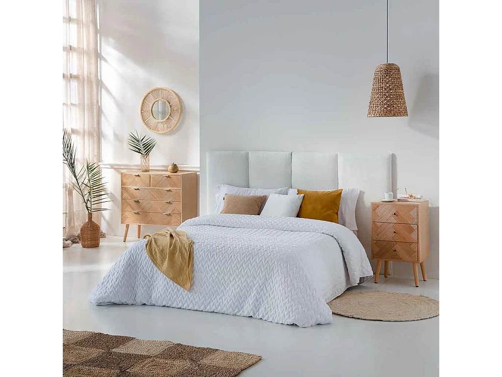 Cassettiera in legno marrone 80x39,5x81