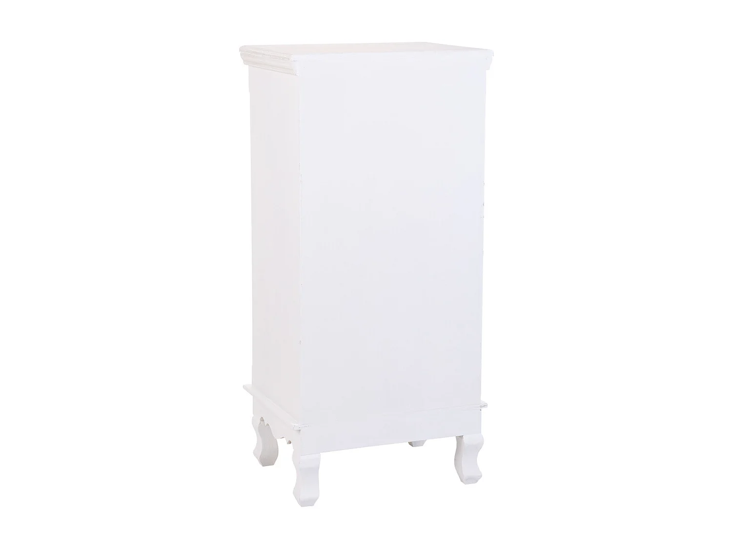 Sinfonier de madera blanco 40x30x82cm