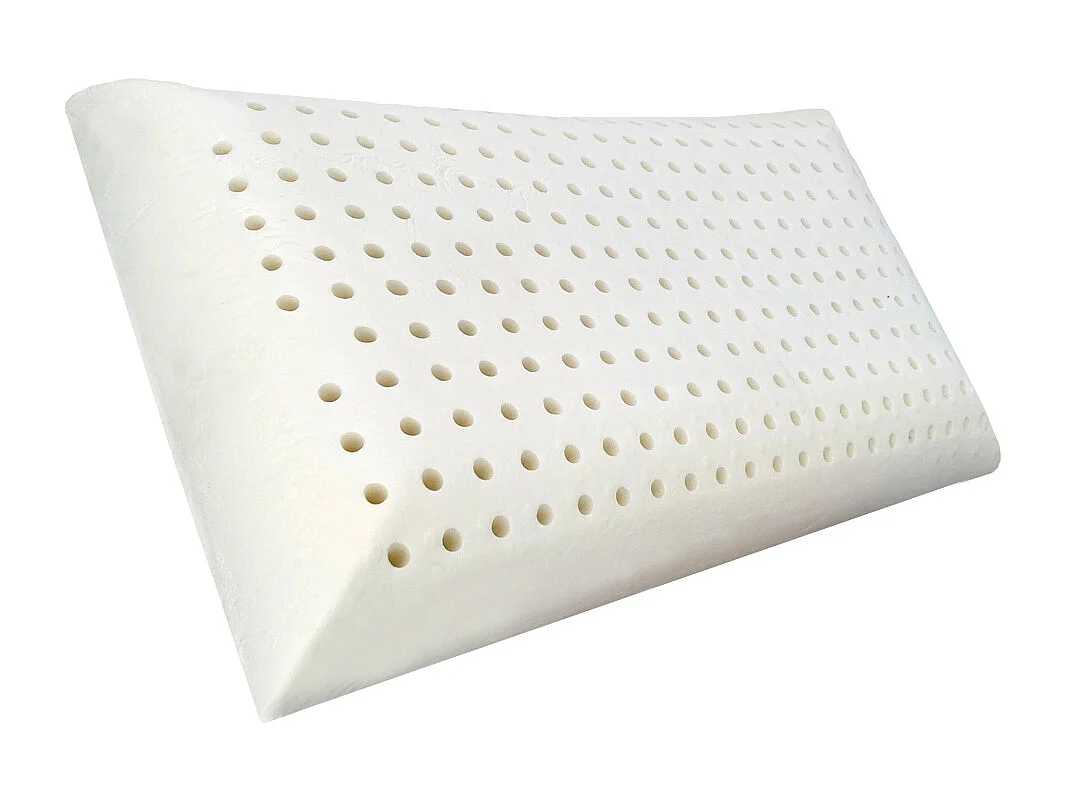 Coppia cuscini memory traspirante microforato, bianco con maglina - Comprarredo