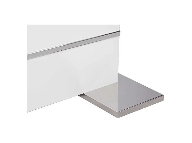 Ausziehbarer Tisch Mantova Weiß 6-8 Personen Rechteckig