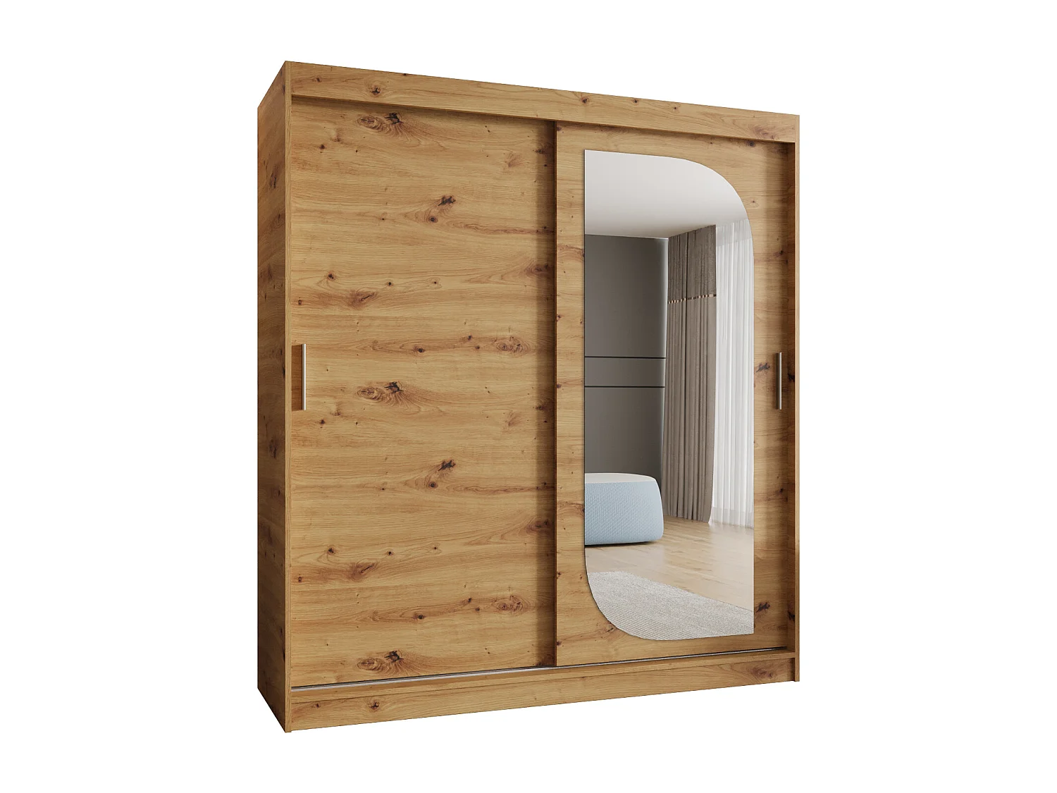 Armoire Ultra À Portes Coulissantes 200/180/62 2 portes (Artisan)