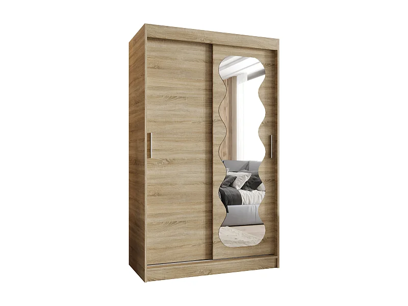 SCHWEBETÜRENSCHRANK SPOTI 200/120/62 2-Türig (Sonoma)