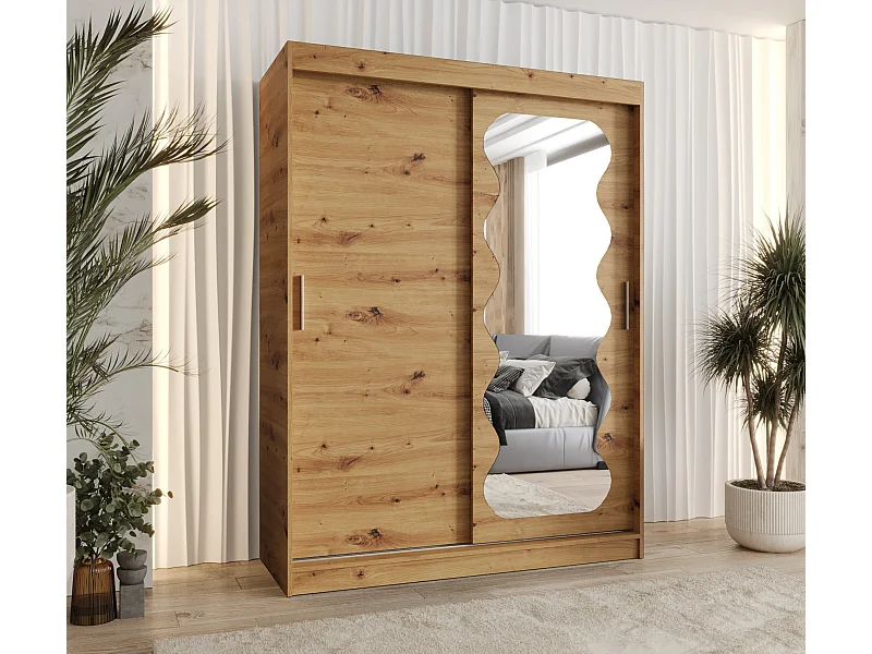 Armadio Spoti ad ante scorrevoli 200/150/62 2 porte (artisan)