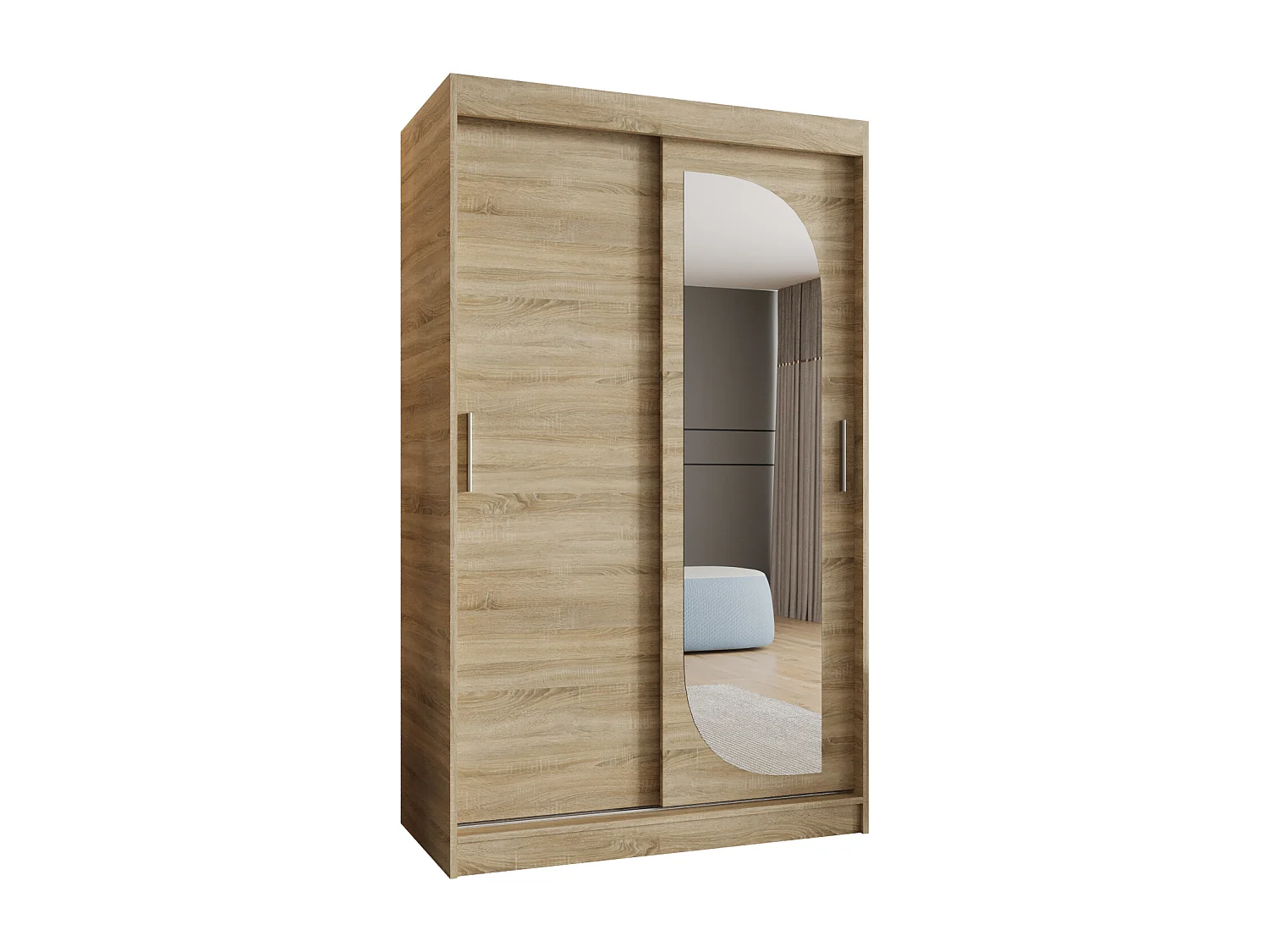 Armoire Ultra À Portes Coulissantes 200/120/62 2 portes (Sonoma)