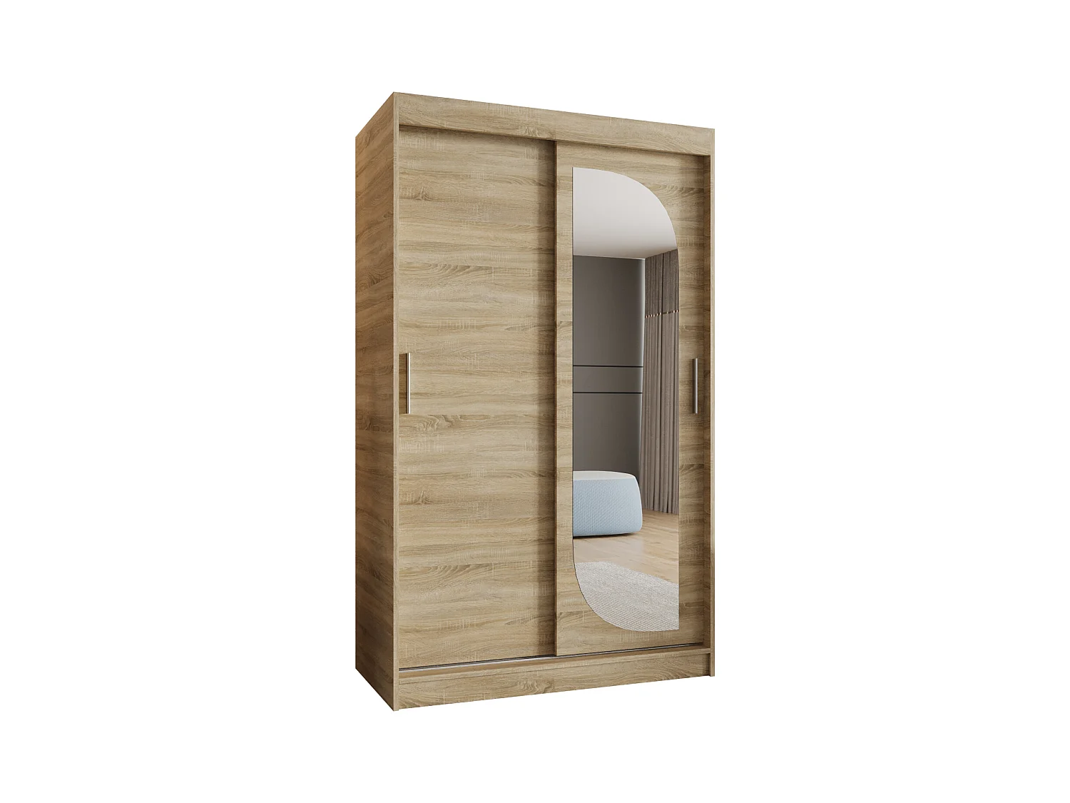 Armoire Ultra À Portes Coulissantes 200/120/62 2 portes (Sonoma)