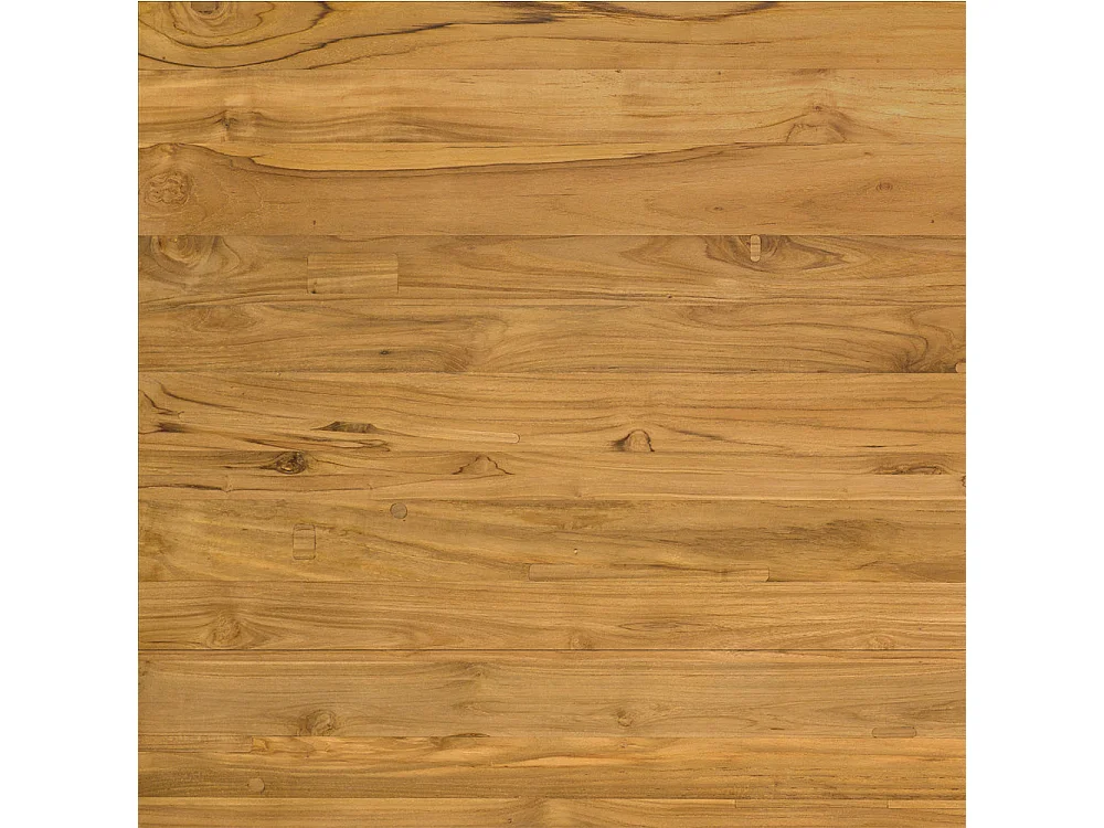 Table de jardin ovale en bois de teck recyclé 10 personnes - Bora