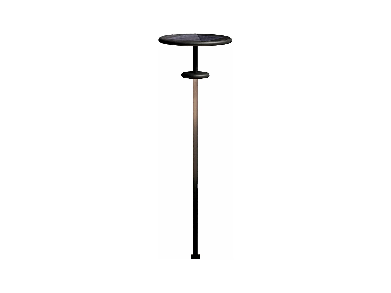 Balise solaire PLANET B Noir Aluminium H1,6m