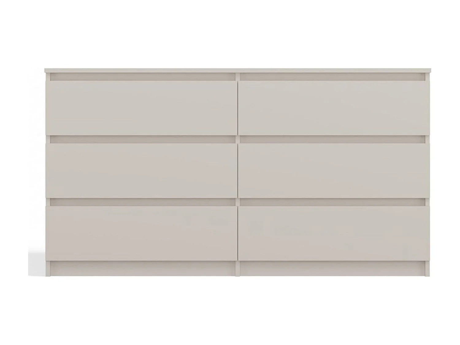 Zesladenkast - 138 cm - greige - MALWA