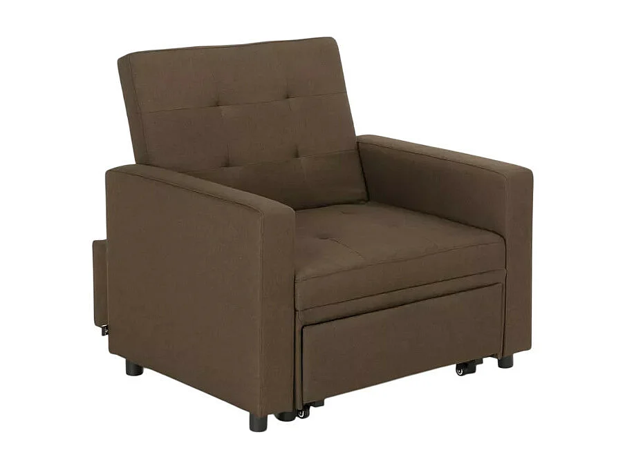 Poltrona letto salvaspazio con braccioli design moderno Zeta