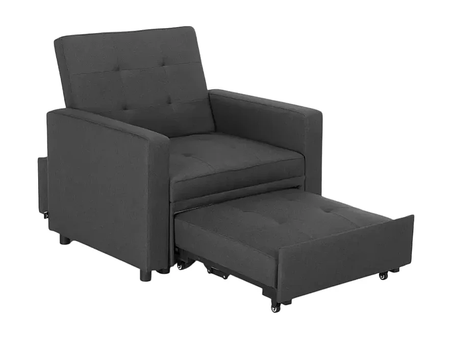 Poltrona letto salvaspazio con braccioli design moderno Zeta