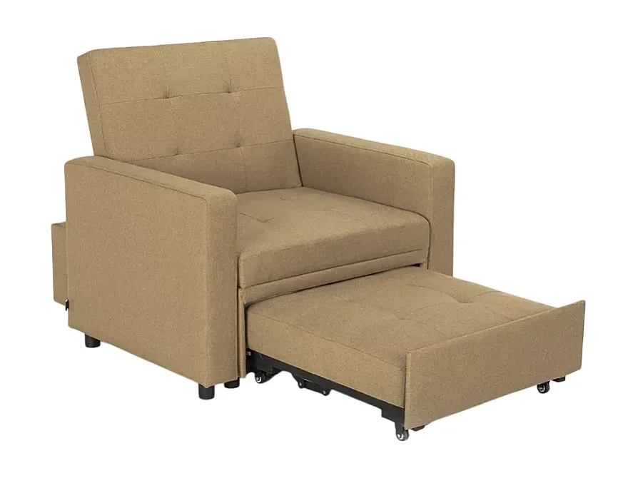 Poltrona letto salvaspazio con braccioli design moderno Zeta