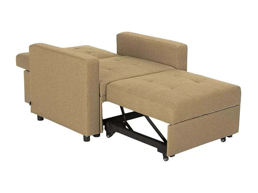 Poltrona letto salvaspazio con braccioli design moderno Zeta