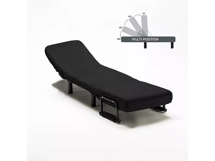 Poltrona letto piechevole in tessuto Alnitak