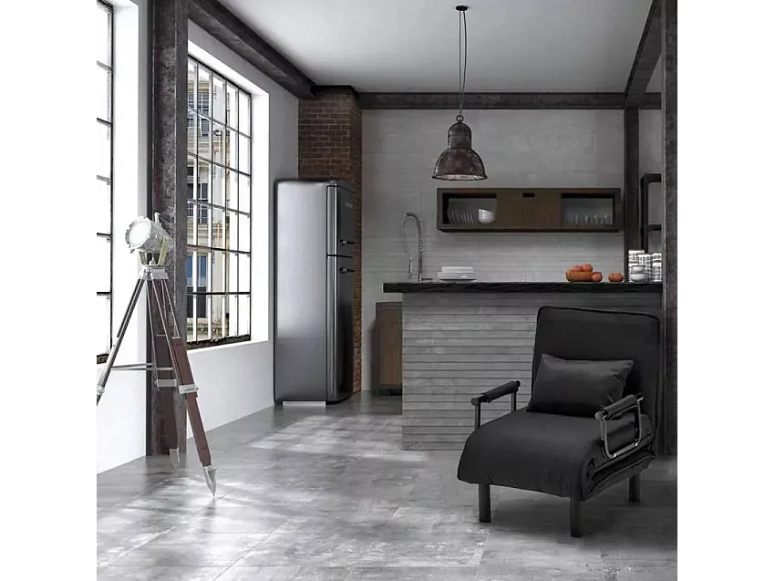 Fauteuil-lit pliable en tissu Alnitak