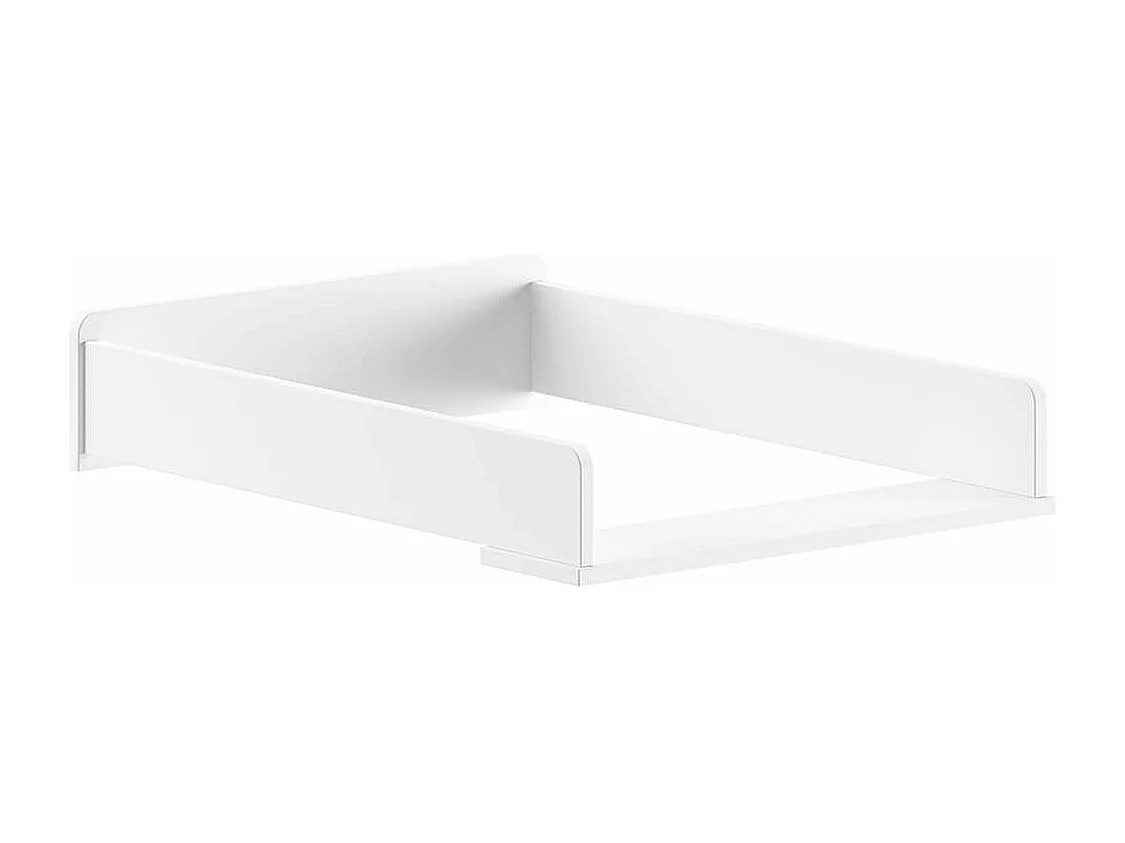 TINY WHITE - Table à langer et Commode 3 Tiroirs Motif Graphique