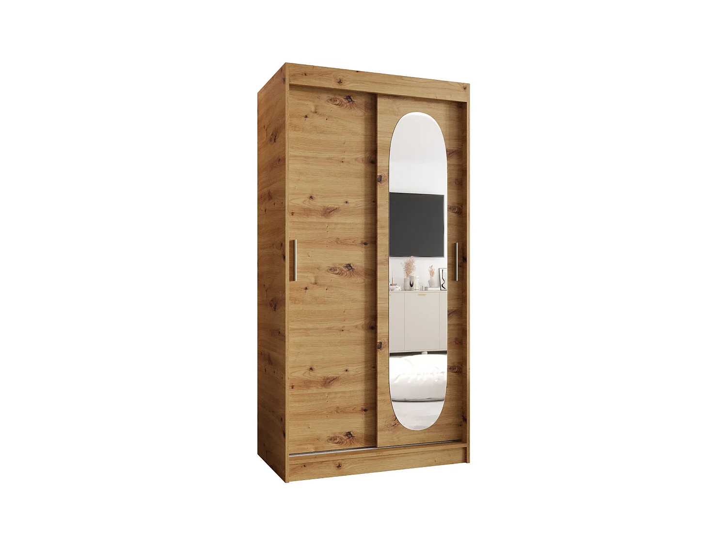 Armoire Royal À Portes Coulissantes 200/100/62 2 portes (Artisan)