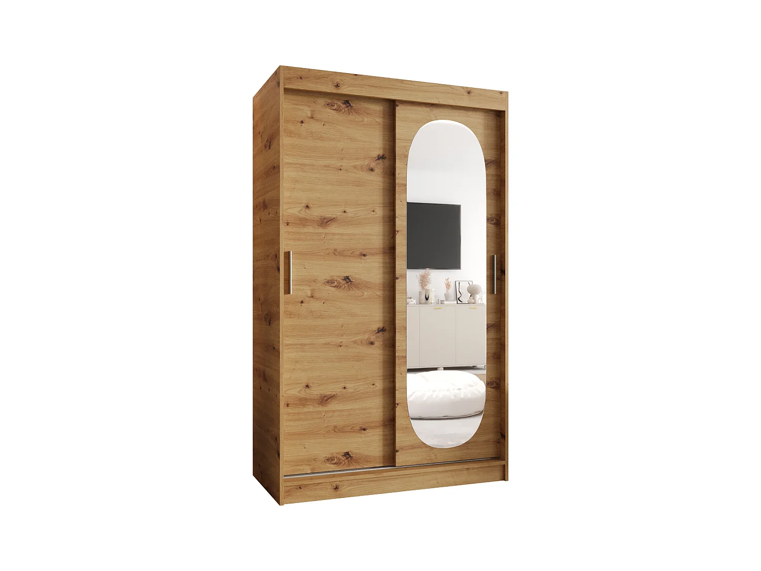 Armoire Royal À Portes Coulissantes 200/120/62 2 portes (Artisan)
