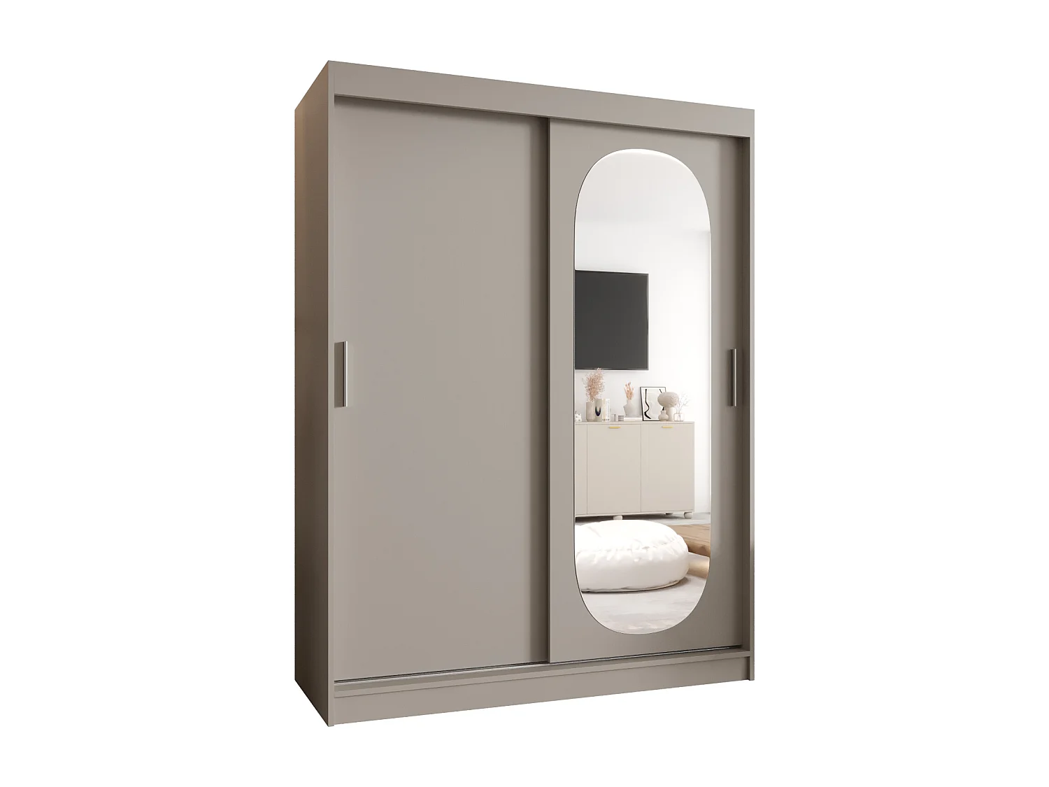 Schuifdeurkast Royal 200/150/62 2 deuren (Kasjmier)