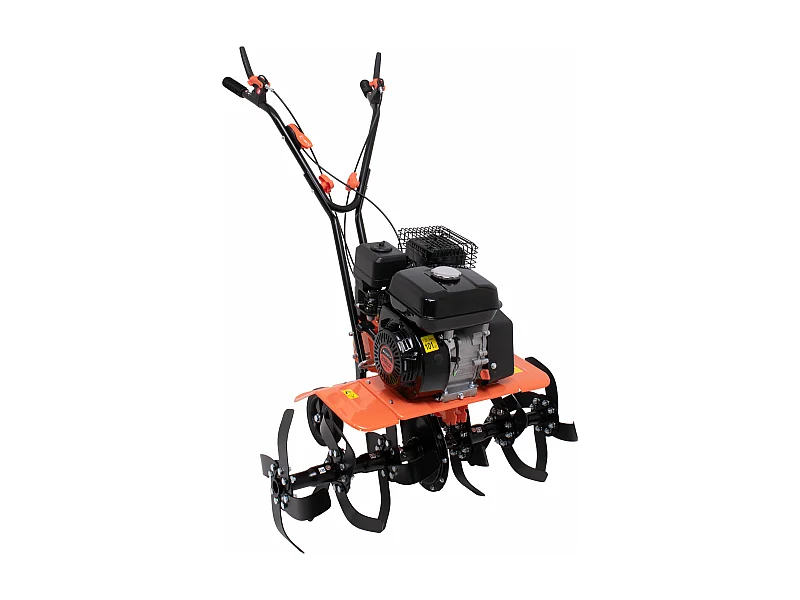 Tukang 212 - Motor cultivador para Horta a Gasolina 4 vezes 6.1HP Motor 212cc com 6 Moinhos Ø40 cm