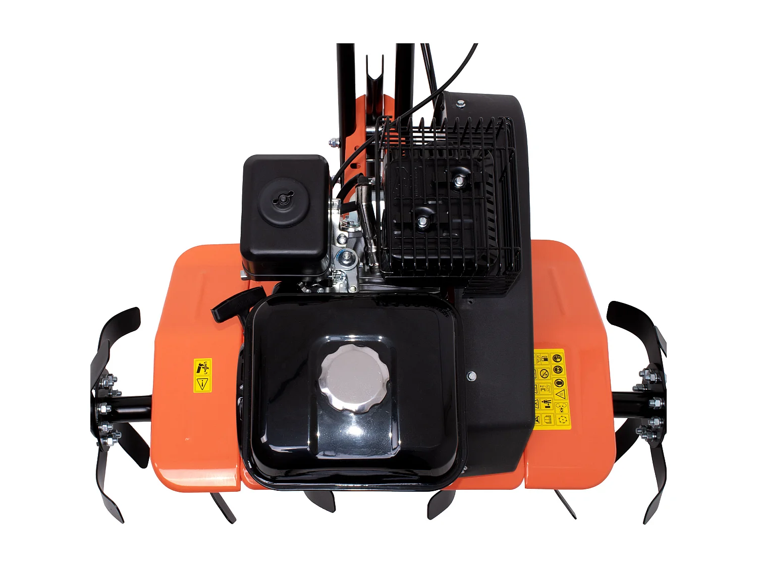 Tukang 212 - Motocultivador para Huerto a Explosión a Gasolina 4 tiempos 6.1HP Motor 212cc con 6 Fresas Ø40 cm