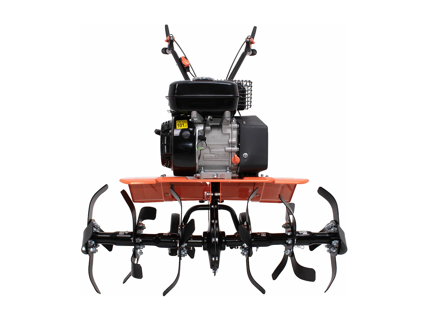 Tukang 212 - Motocultivador para Huerto a Explosión a Gasolina 4 tiempos 6.1HP Motor 212cc con 6 Fresas Ø40 cm