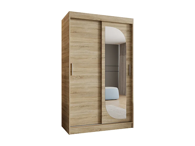 Armoire Lucy À Portes Coulissantes 200/120/62 2 portes (Sonoma)