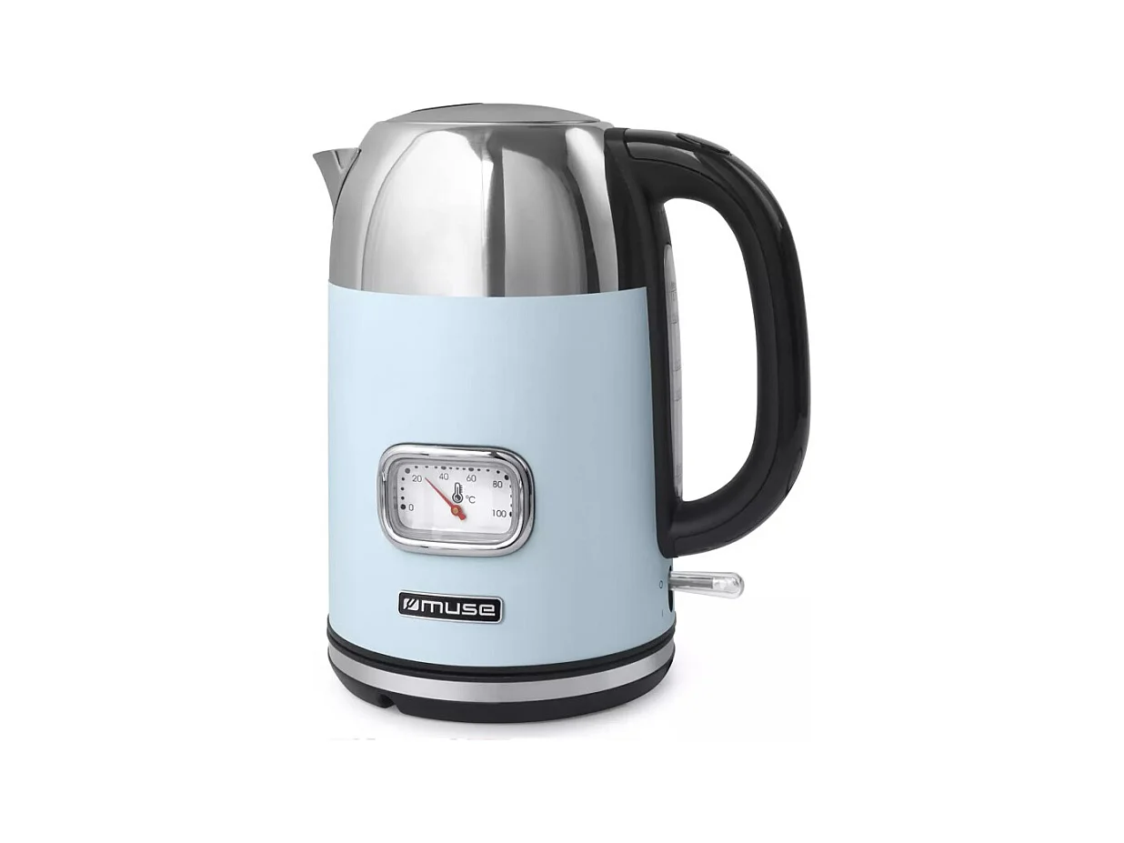 Muse Bouilloire sans fil 1.7l 2200l bleu - MS-020VB